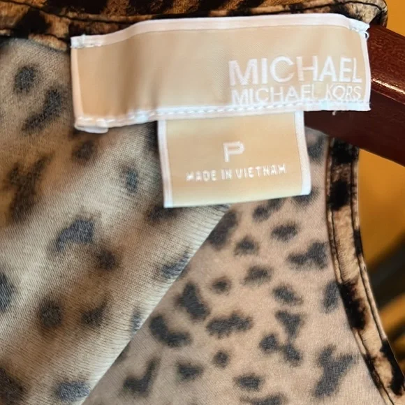 MICHAEL KORS Michael Faux Wrap Dress - Picture 9 of 9
